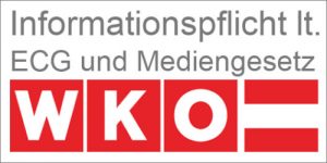 Informationspflicht lt. ECG und Mediengesetz WKO Informationspflicht lt. ECG und Mediengesetz WKO