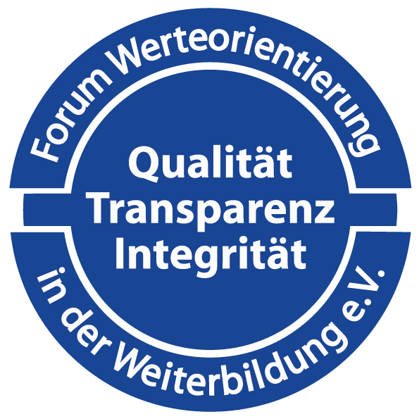 Siegel Forum Werteorientierung in der Weiterbildung e.V. für die BK Akademie
